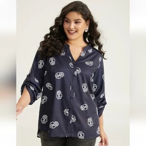 BloomChic Sugar Skull Top Size 22/24 NWT